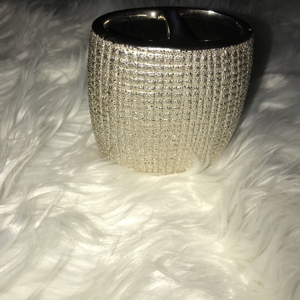 🤎 Toothbrush holder, bathroom accessories, Silver Cup, Home Decor Organizer Cup